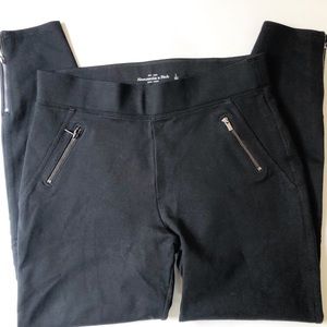 Abercrombie & Fitch Zipper Leggings Size L